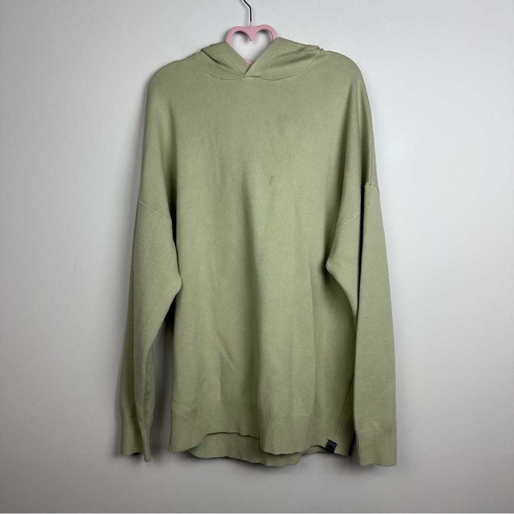 The Normal Brand Light Green Hoodie Size Large
